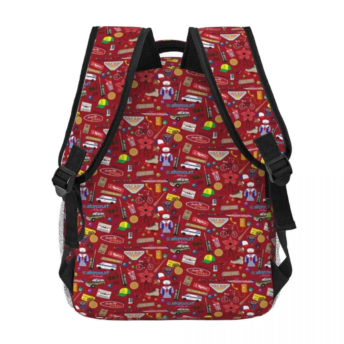 Stranger Things Pattern For Girls Boys Large Capacity Student Backpack Lightweight waterproof Backpack