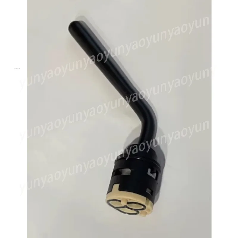 

Black Bathroom Faucet, Solid Brass Sink Mixer Tap with Swivel Handle, Hot Cold Water Basin