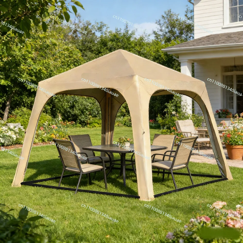 No Inflatable Dome Canopy 3 * 3 Meters Vinyl Sun Protection Outdoor Camping Car Edge Tent, Camping Awning