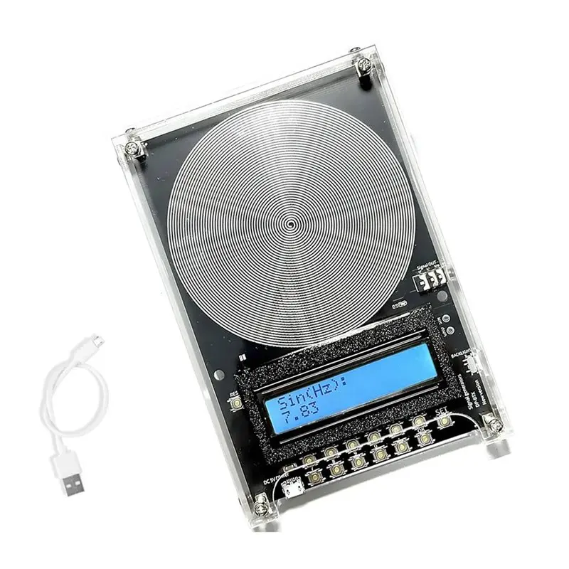 A59Z-3X Custom Frequency Generator V2, 7.83Hz Schumannwave Resonance Generator, 0.01Hz-200000Hz Adjustable Sine Wave A
