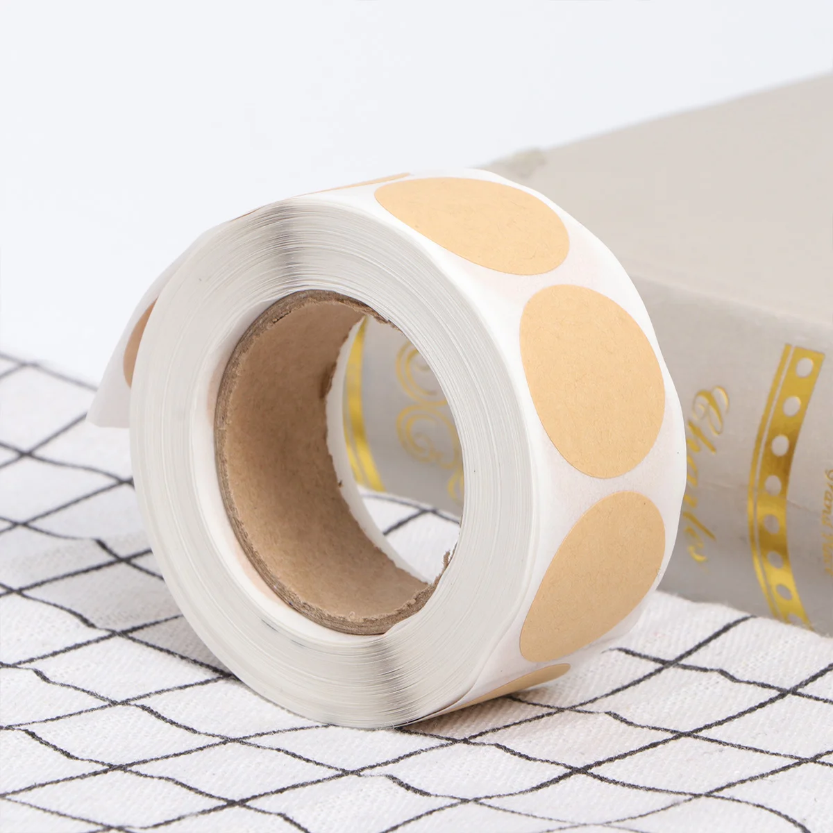 Sticker Cadeaulabels Stickers Applicaties Versieringen Kraftcadeaus Ronde vorm Valentijnsdag