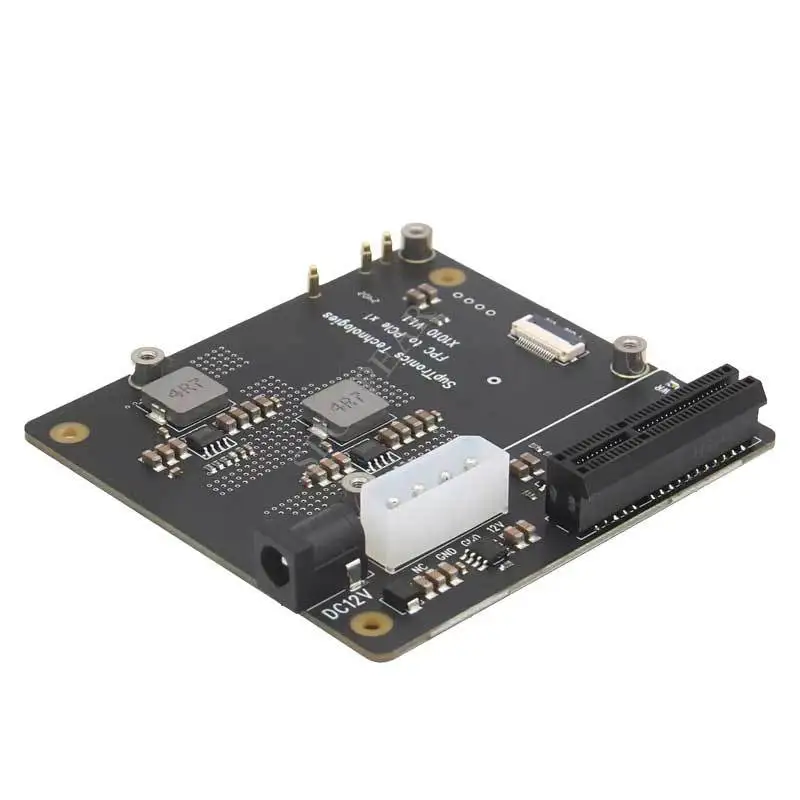 X10105 PCle expansion board FFC to standard PCIe x4 slot, compatible with a variety of PCIe