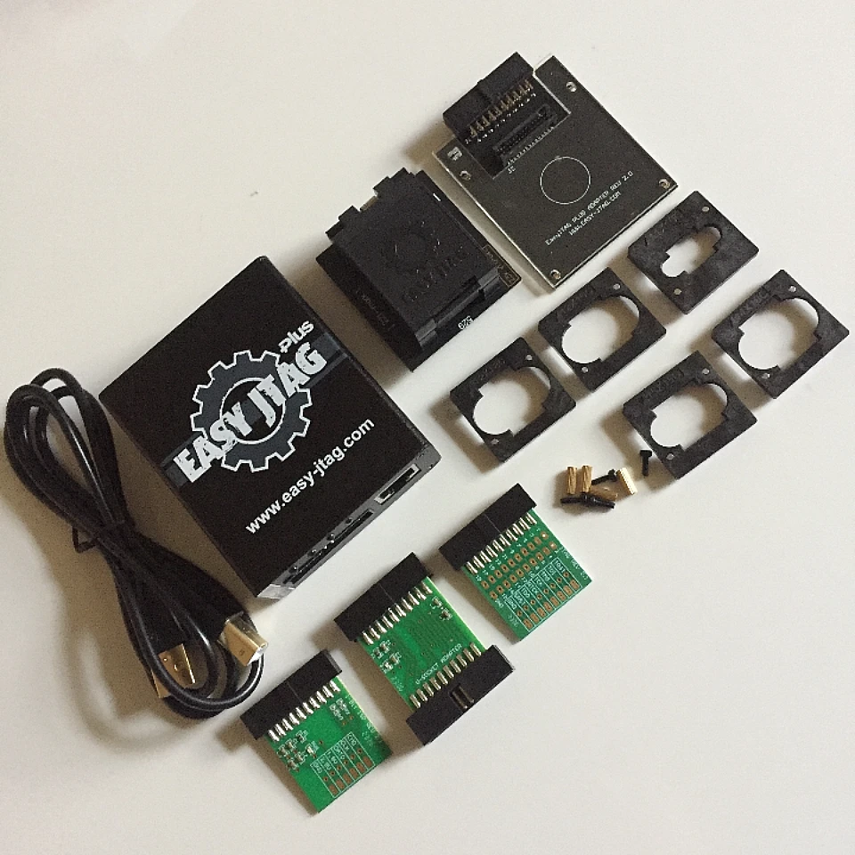 2025 NEW Z3X Easy JTAG Plus Full Set Easy JTAG Plus Box eMMC Socket ( BGA153/169, BGA162/186, BGA221, BGA529 )