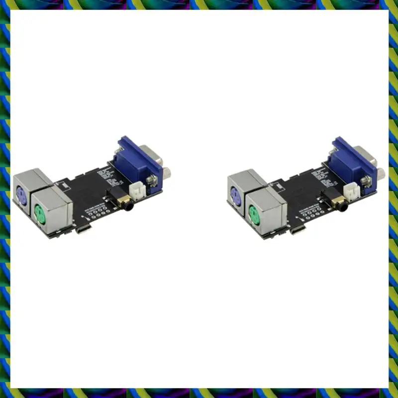 Daily 2X Fabgl VGA32 VGA ESP32 PSRAM Module V1.4 Controller PS/2 Mouse Keyboard Graphics Library Game ANSI/VT