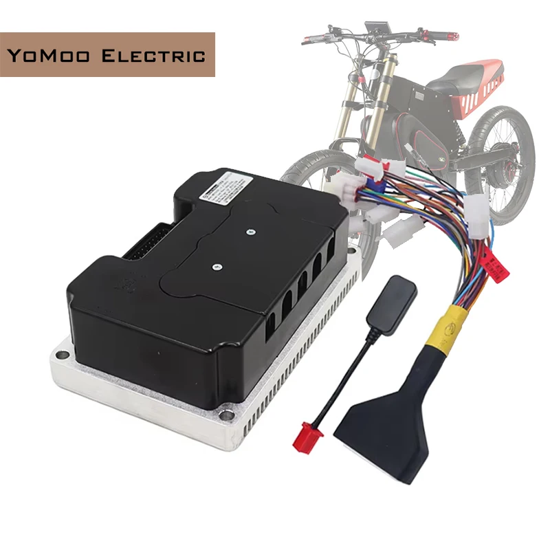 Original Fardriver 2KW-3KW ND72340 V2 Controller DC 120A Motorcycles Programmable With Bluetooth For Scooter E-bike Accessories