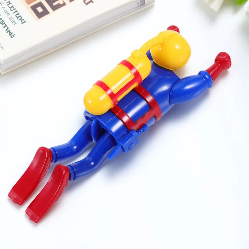 حوض استحمام بلاستيكي للغواصين، لعبة عائمة على شكل عقارب الساعة، وظيفة السباحة، سطح أملس، متعة حمام الطفل التفاعلية #1