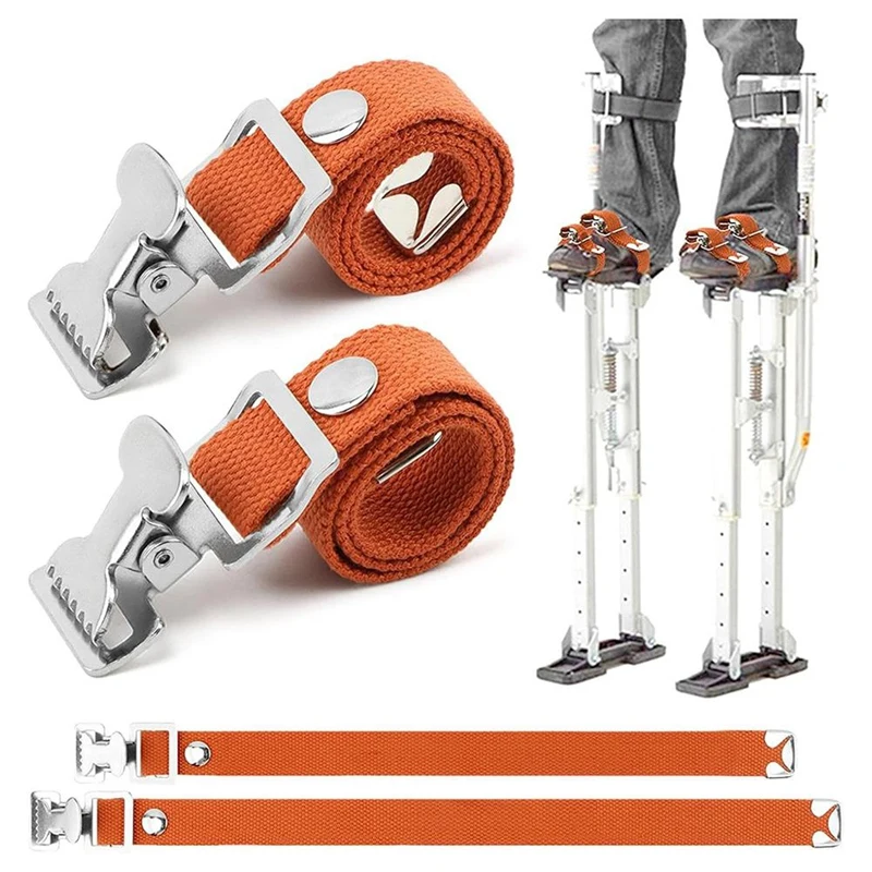 Drywall Tilt Straps,Adjustable Leg Straps Drywall Foot Straps Kit,Nylon Leg Retention Straps Replacement Part For Tilt