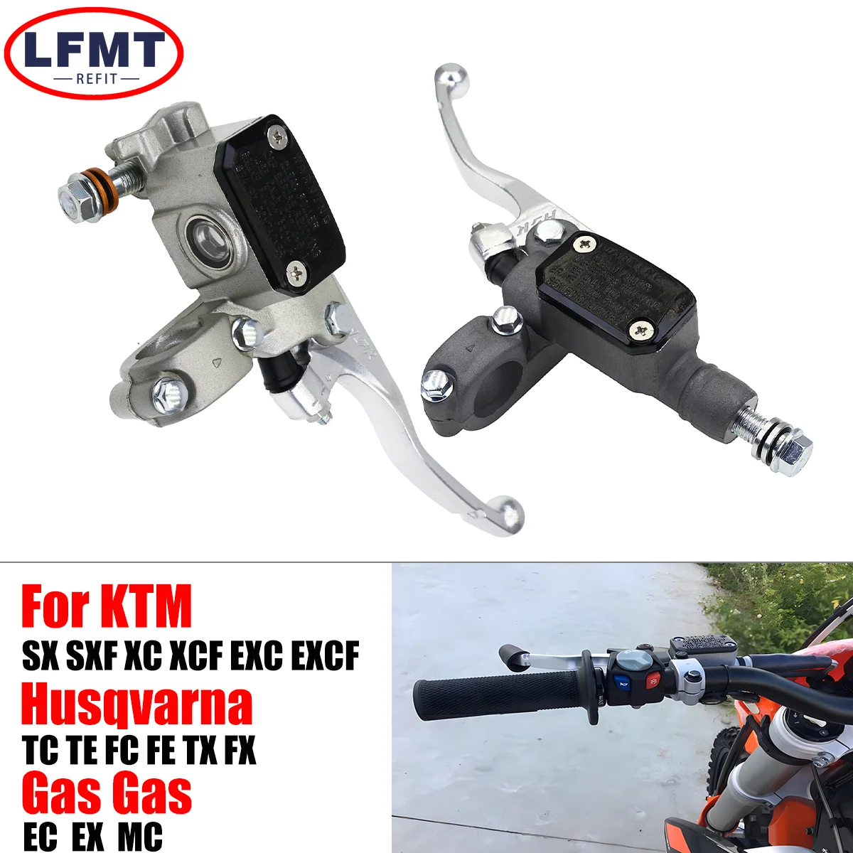 Moto frizione idraulica pompa maestro riparazione freno leva maniglia pompa superiore per KTM XCF SX SXF EXC EXCF Husqvarna 125-501