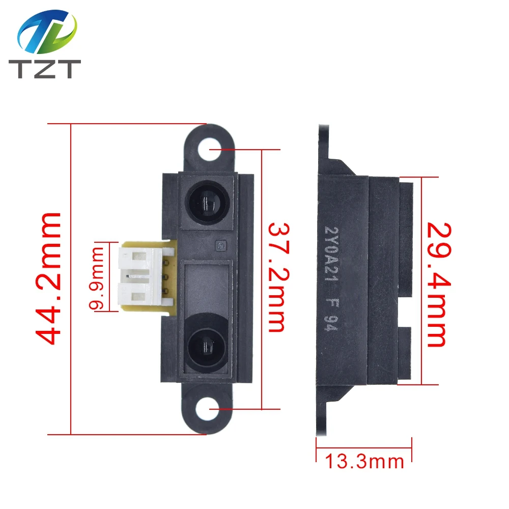 TZT GP2Y0A21YK0F GP2Y0A21 Infrared Proximity Sensor IR Analog Distance Sensor VE713 10-80cm Infrared distance sensor for arduino