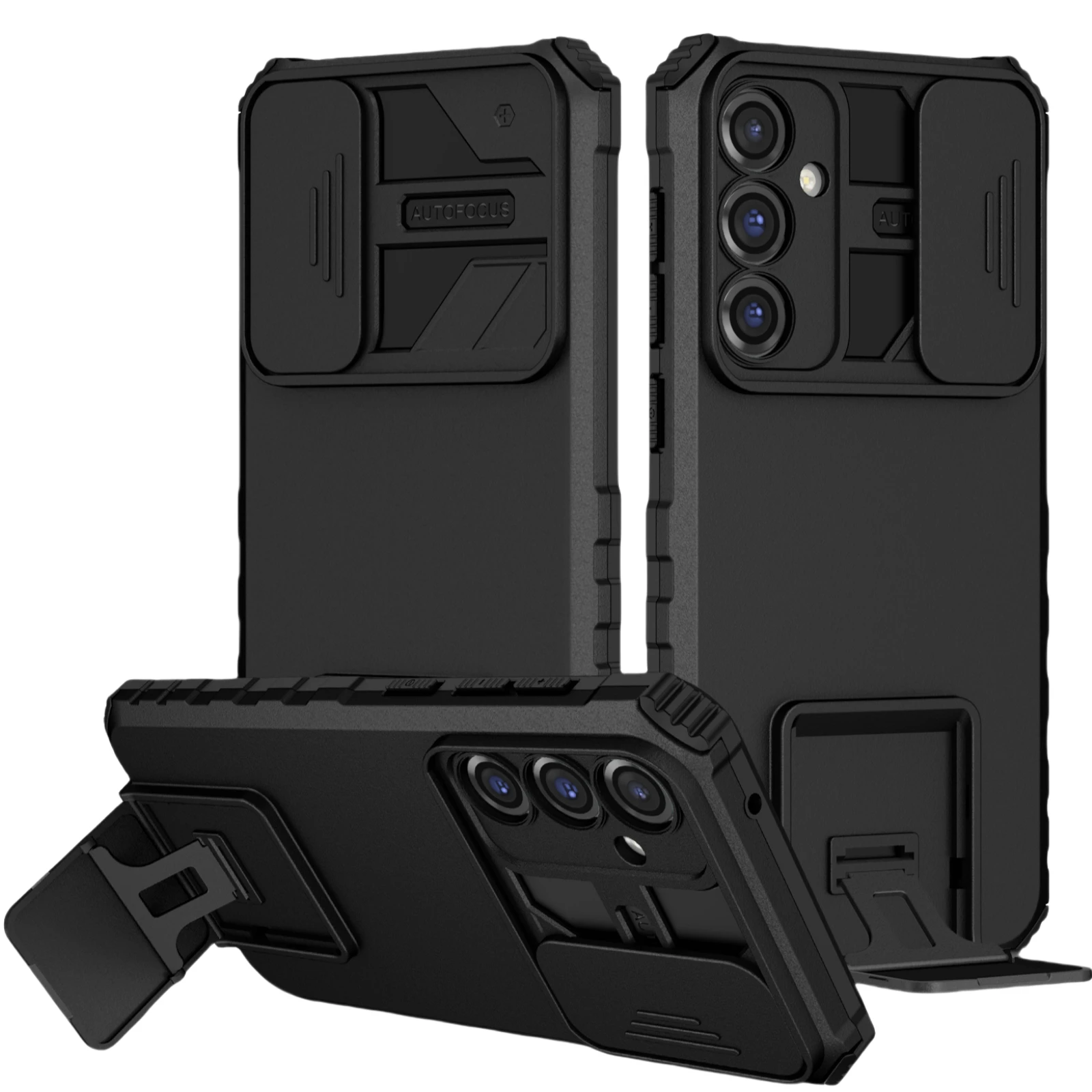 for Samsung S25 S24 Accurate Cutouts Dual Layer Cover for Samsung Galaxy S24 FE S25 Ultra 5G S23 S22 Plus Armor Case