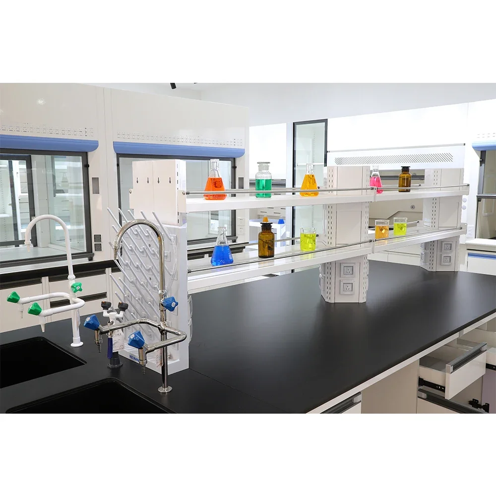 

School Science Lab Table Chemical Resistant Work Bench Laboratory Furniture