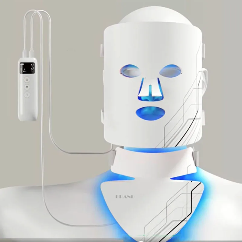 

Competitive 4-Color LED Face Mask Heating Vibration Lifting Beauty Device for Personal Skin Care Face Neck Skin Rejuvenation