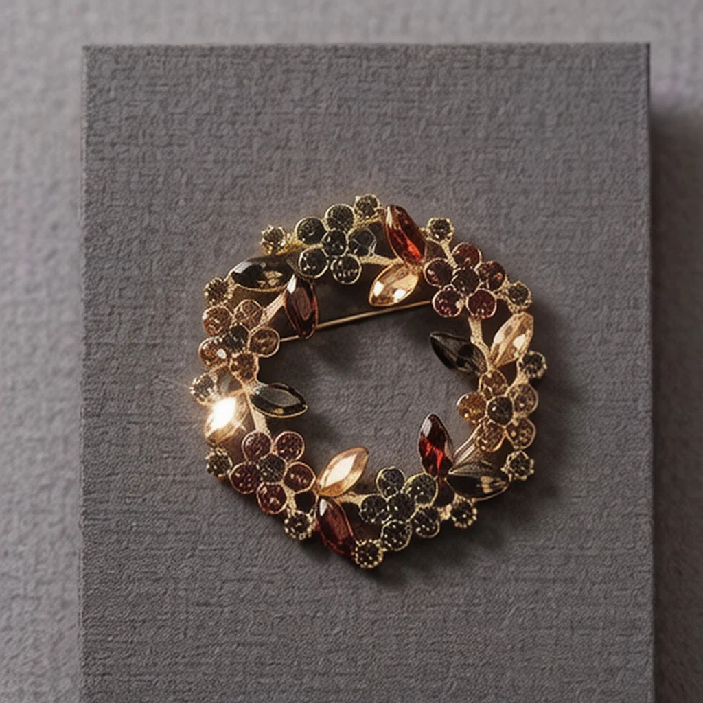New DIY Lapel Pin, Decorative Brooch, Couple's Brooch, Collar Accessory, Ornament, European Retro Style, Unique, High-End, Scarf Pin, Exquisite Brooch, Versatile, Metal Pin, Anti-Exposure Accessory, Business Banquet Brooch, Shoe Decoration, High Aesthetic Value, Bag Accessory, Shoe Accessory