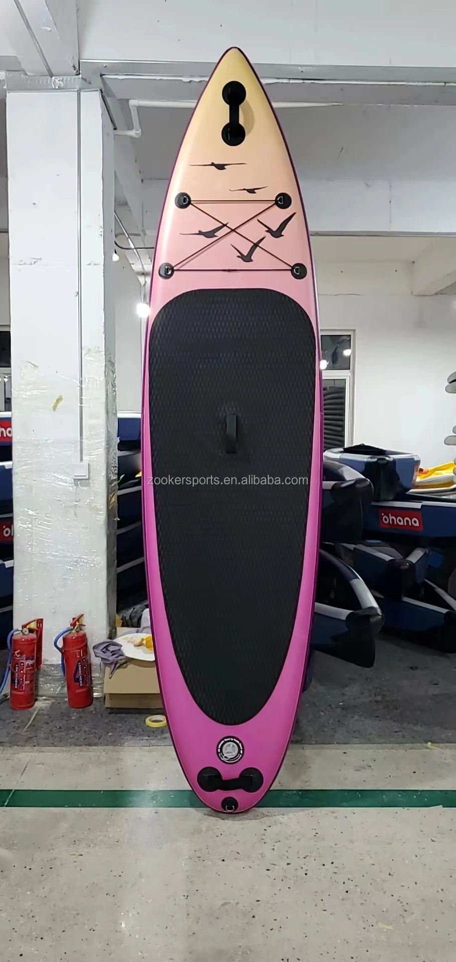 

Full size inflatable SUP paddle board vertical surfboard