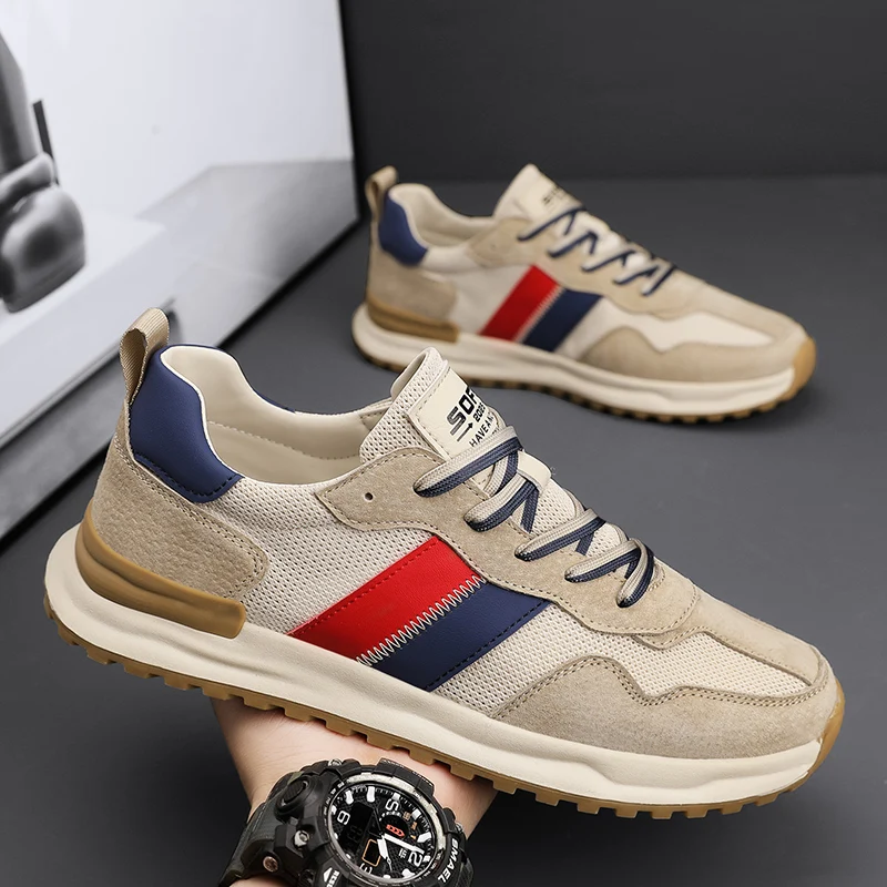 

2025 New Men's Board Shoes,sneakers,skate shoes,Casual Shoes non-slip Soft Sole Casual unisex Boost shock-absorbing soft-soled