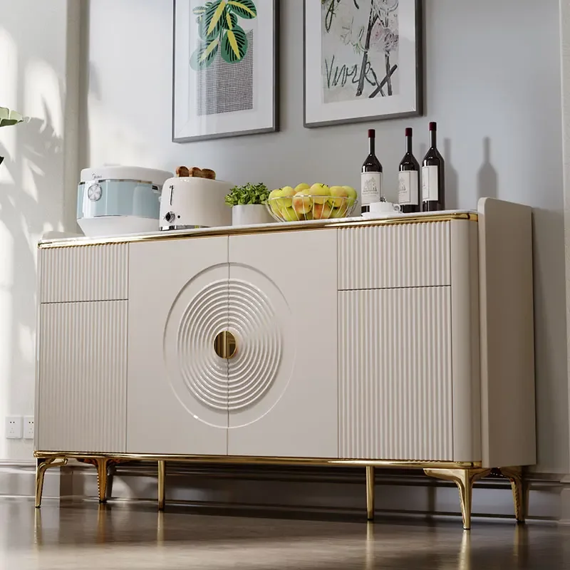 

Легкий роскошный каменный буфет, винный шкаф, современный простой шкаф, бытовой кухонный шкафчик, настенный чайный шкаф для гостиной