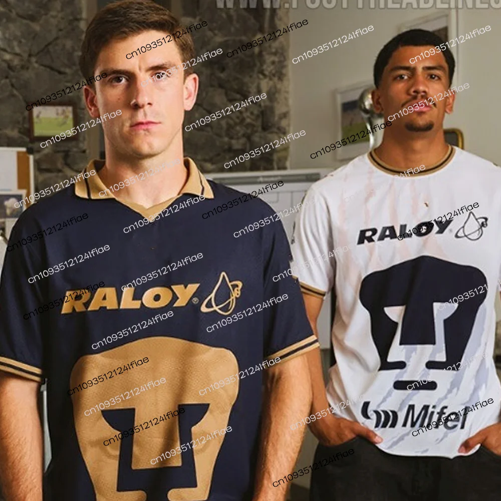New Pumas UNAM 26/27 Collection: Men's Soccer T-Shirt, Kids' Outdoor Sports Soccer Tee, and Special Edition Fan Kit.
