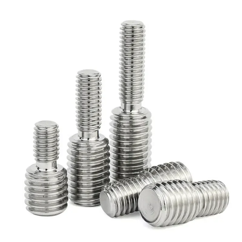 304 Stainless Steel Conversion Reducing Screws Bolt Metal Adapter Male Double-ended Headless Screw Camer Adapter Converter M3M20