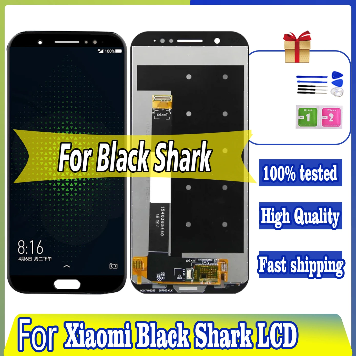 

ЖК-дисплей 5,99 дюйма для Xiaomi Black Shark, ЖК-дисплей, сенсорный экран для Xiaomi BlackShark 1, ЖК-дигитайзер в сборе, замена