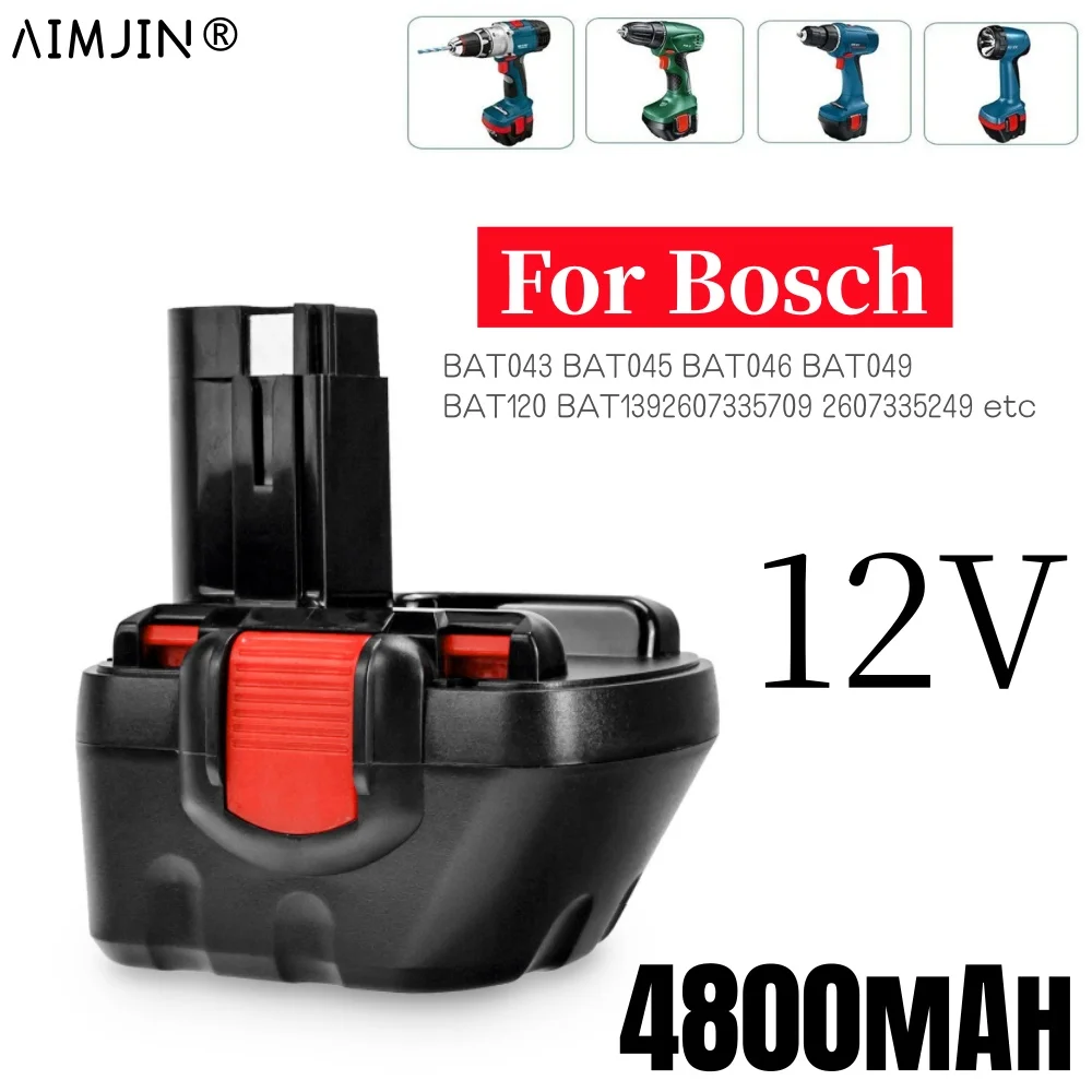 

Для дрели Bosch 12 В Ni-MH PSR1200, аккумуляторная батарея AHS GSB GSR 12 VE-2, GSB 12 VE-2, PSB 12 VE-2, BAT043 BAT045 BTA120