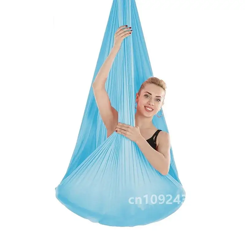 5*2.8m High Strength Aerial Silk Yoga Swing Hammock Anti-Gravity Flying Inversion Yoga Belts for GYM Home Exercise Fitness