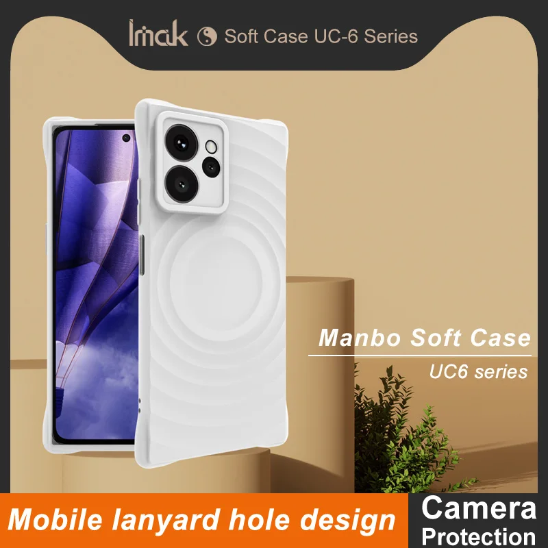 for HMD Skyline 5G Case IMAK UC-6 Series Manbo Frosting Soft Case For HMD Skyline 5G Cover