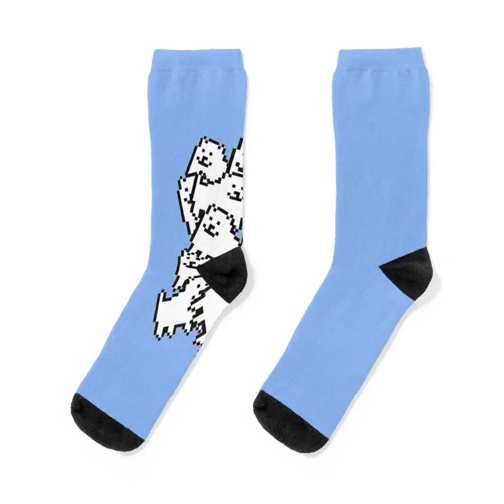 

Undertale annoying dog collage Essential T-Shirt Socks sports stockings custom Man Socks Women's