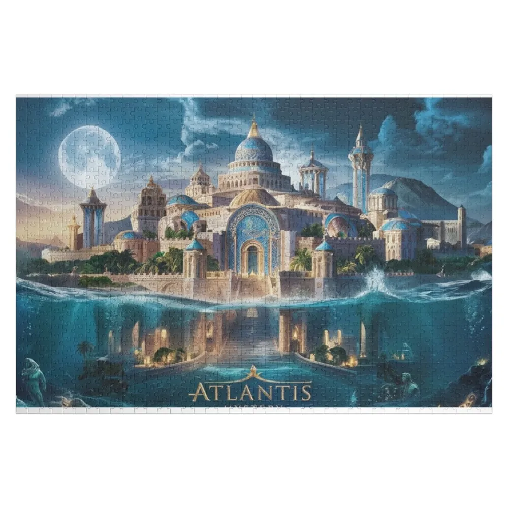 

Echos of Atlantis Jigsaw Puzzle Christmas Gifts Custom Child Wood Adults Custom Kids Toy Puzzle