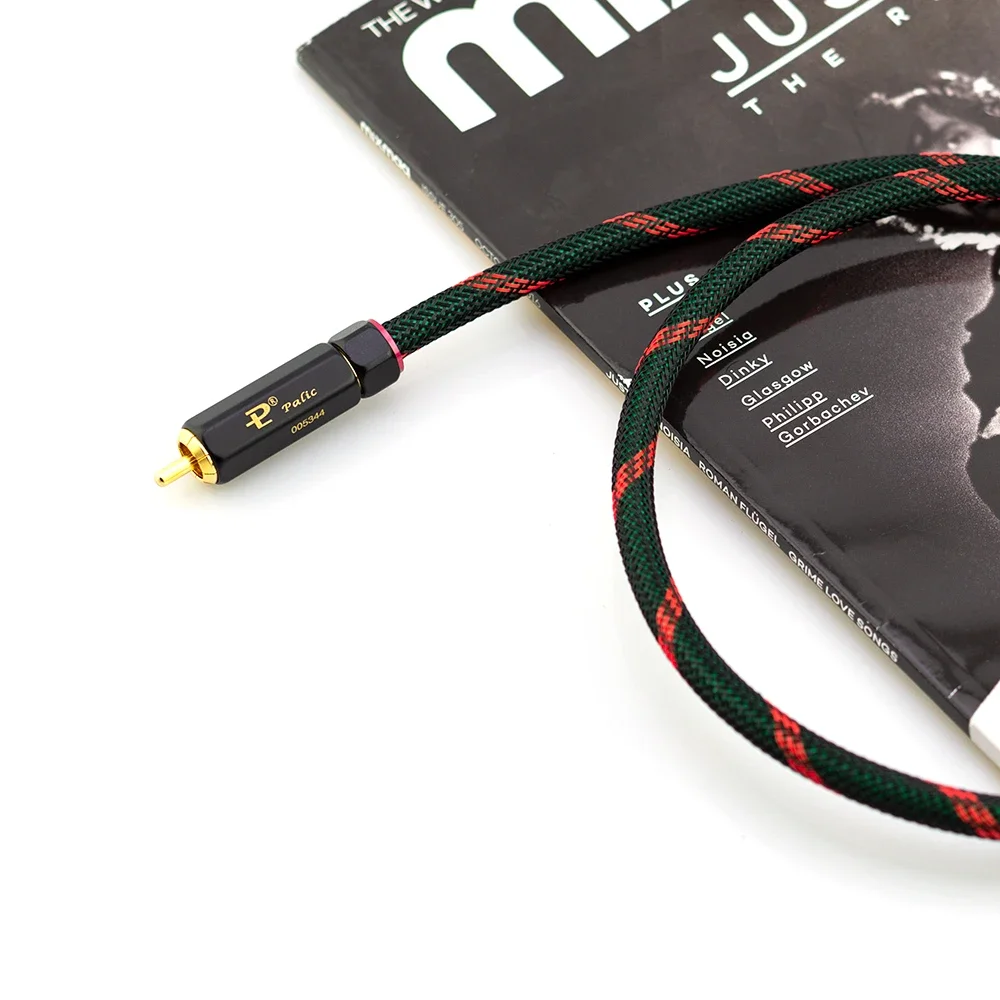 ■   Hifi Belden 1694a Hifi 75 أوم كابل محوري Rca ذكر إلى ذكر كابل الصوت المحوري Spdif Dac مشغل أقراص مضغوطة مكبر كهربائي