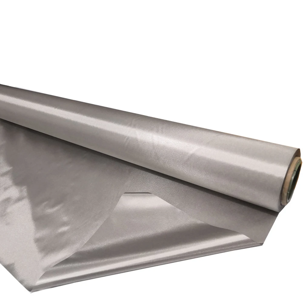 Soft Metallic Copper Fabric Preventing from RFID and Reducing EMF Identity Theft Blocker Anti-radiation Faraday Cloth