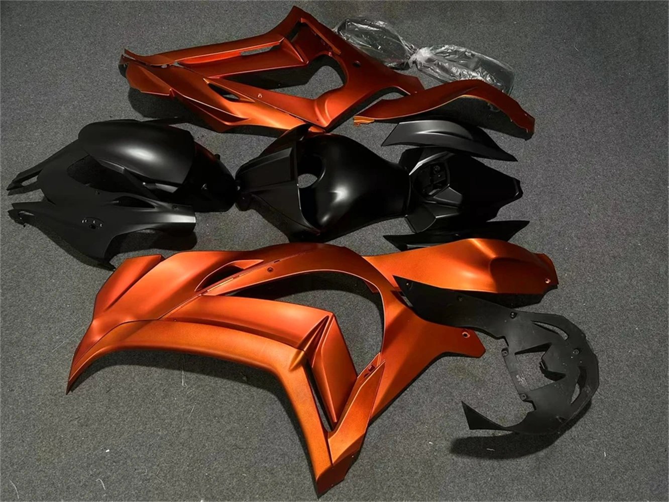 For  ABS fairing suitable for 10R 2016 2017 2018 2019 body kit fairing black orange