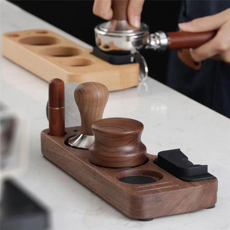 AF93-Coffee Machine Handle Accessories Storage Dispenser Holder Universal Coffee Press Holder Accessories