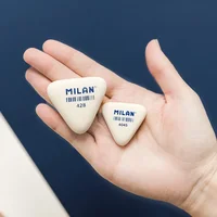 1pcs Triangle Rubber Erasers for Pencil Sketch Drawing Erasing Cute Students Eraser Stationery Office School Fine Art Supplies 5
