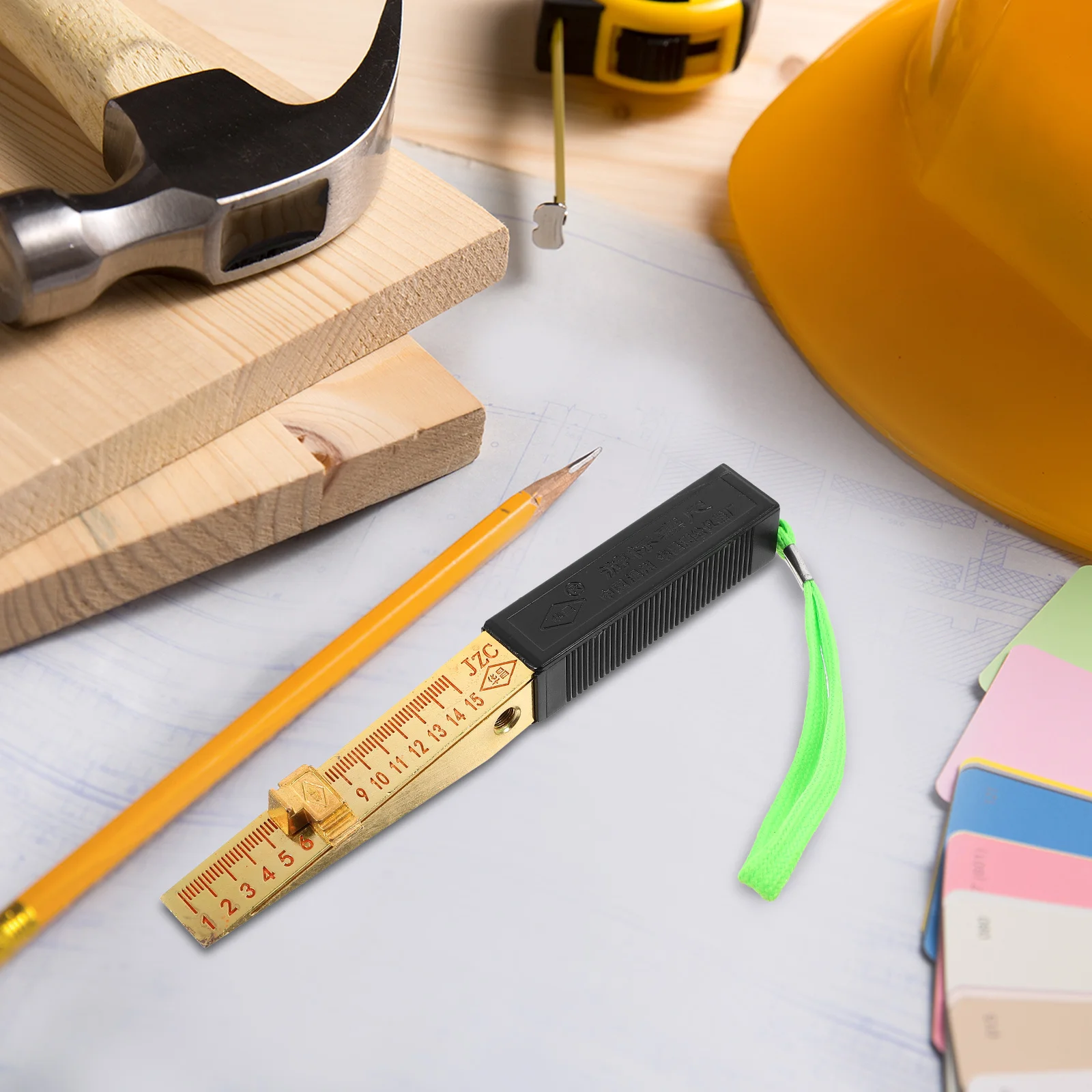 

Feeler Gauge 0.2Mm Precision Gap Measuring Tool For Flatness Inspection Engineering Tapered Ruler Portable Calibration