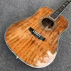 Guitarra acústica Koa de madera maciza, diapasón de ébano, 41 pulgadas, D-45 2