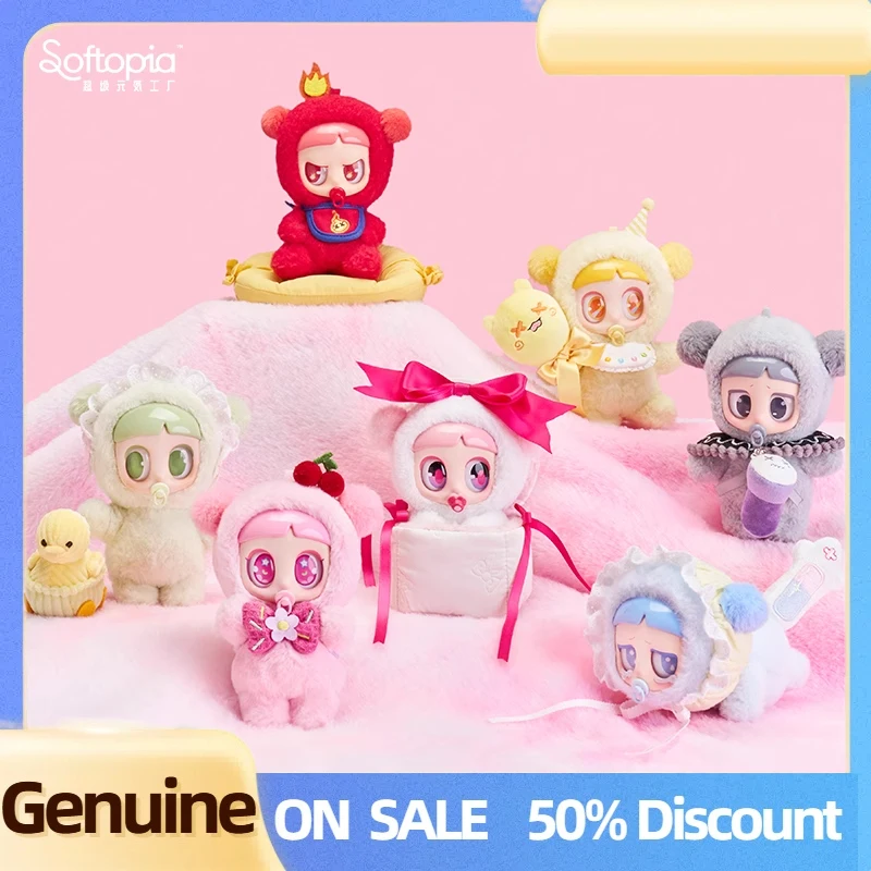 

Original Kiyomi Mood Colour Series Blind Box Vinyl Plush Cute Pendant Doll Kiyomi Model Mystery Box Collection Toy Birthday Gift