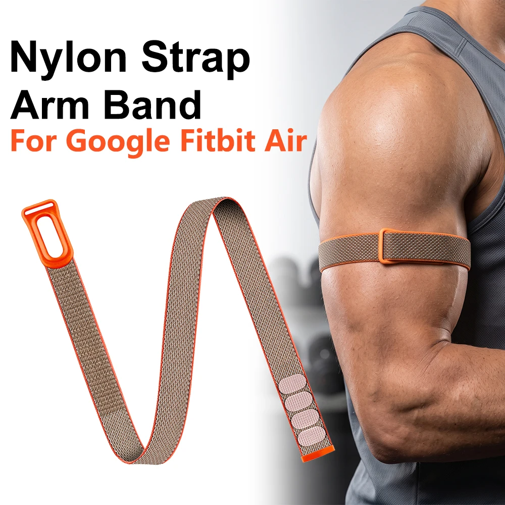 Sports Nylon Hook & Loop Armband For Google Fitbit Air Biceps Band Belt Replacement Strap Accessory For Fitbit Air Bands