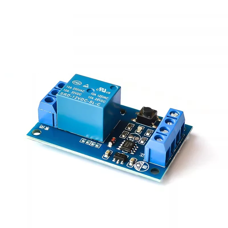 12V Bond Bistable Relay Module Car Modification Switch One Key Start and Stop the Self-Locking