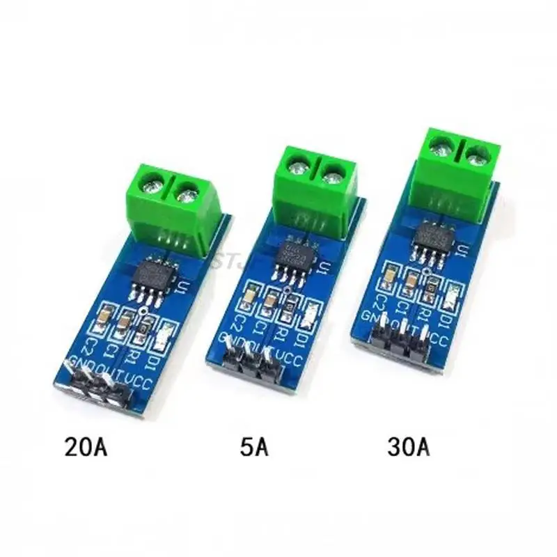 1PCS NEW ACS712 5A 20A 30A Hall Current Sensor Module ACS712 model for arduino