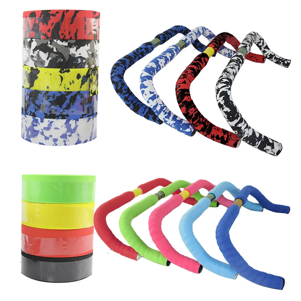 

EVA Road Bike Handlebar Tapes, Bicycle Bar Tape, Cycling Handle Wraps, 2 Rolls