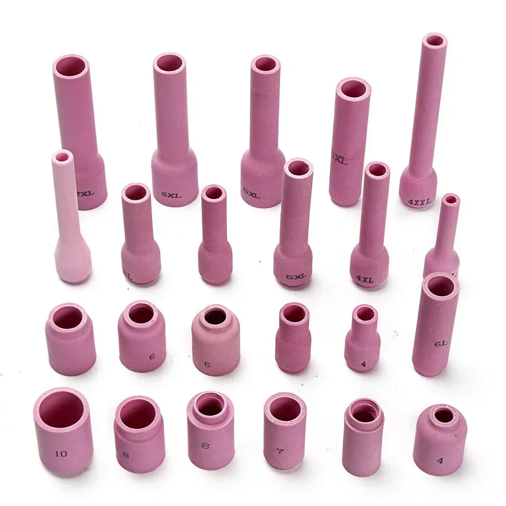 Accessories Gas Lens Collet Body Kit Alumina Nozzle Collet For SR WP9 20 25 For TIG Welding Torch Replacement New Practical Sale