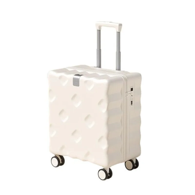 New suitcase, small boarding 20-inch, short-trip password box.