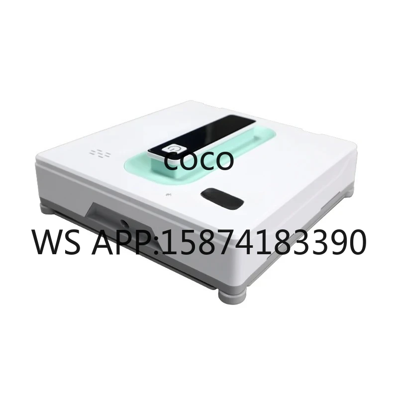 Upgraded Automatic Glass Cleaning Robot, Dual Dry Wet Modes for Spotless Windows