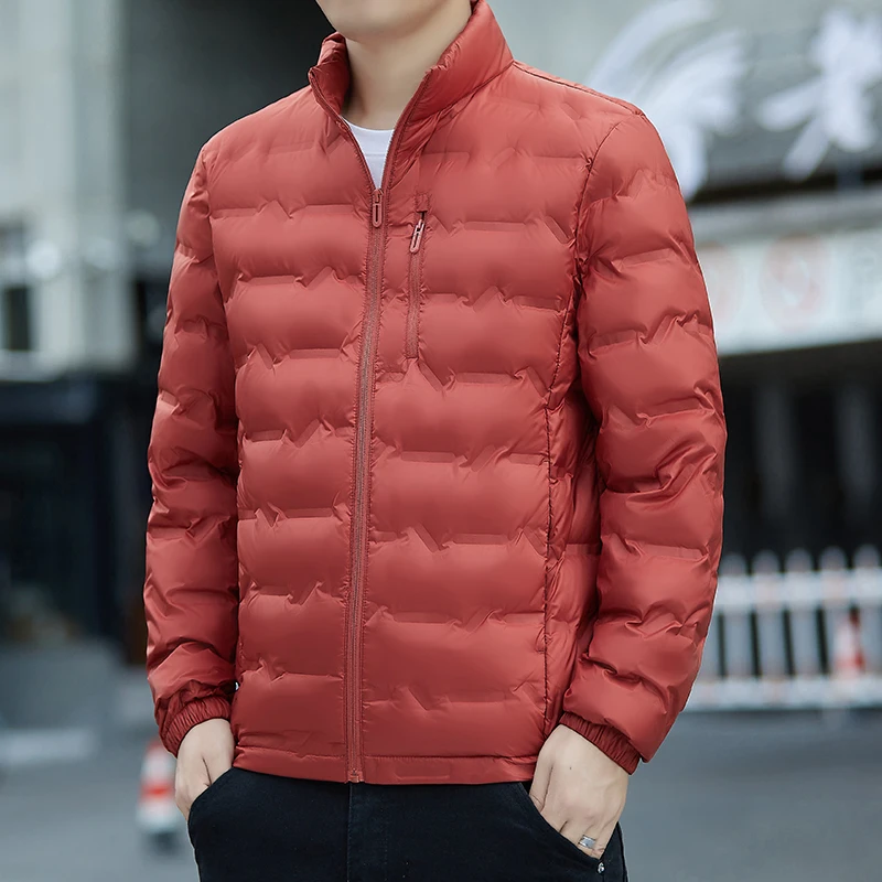 

Зимняя мужская пуховая куртка Aphene 90 White Du Down, легкая, с воротником-стойкой, в деловом стиле, модная, городская, повседневная