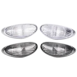 Motorcycle Front Turn Signals Lamp Indicator Blinker Light Lens Cover Smoke/Clear For SUZUKI KATANA 600 700 GSXF 1997-2007