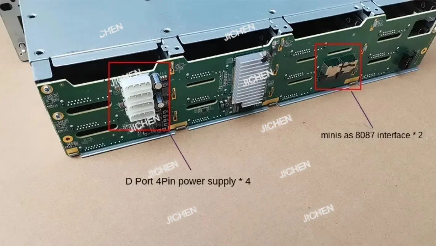 

JC JC 12Gb Storage NAS Black Synology CDN Hot Swap Rack For SAS Series, 12-Disk 3.5-Inch 6Gb Hard Drive Rack,