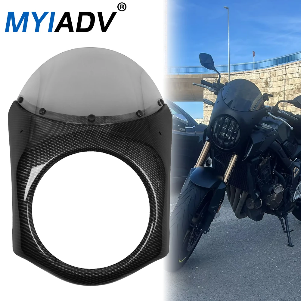Headlight Protective Covers Sports Cafe Head Light Windshield Fairing For Honda CB650R CB1000R 2018-2020 CB 650R 1000R 2019-2023