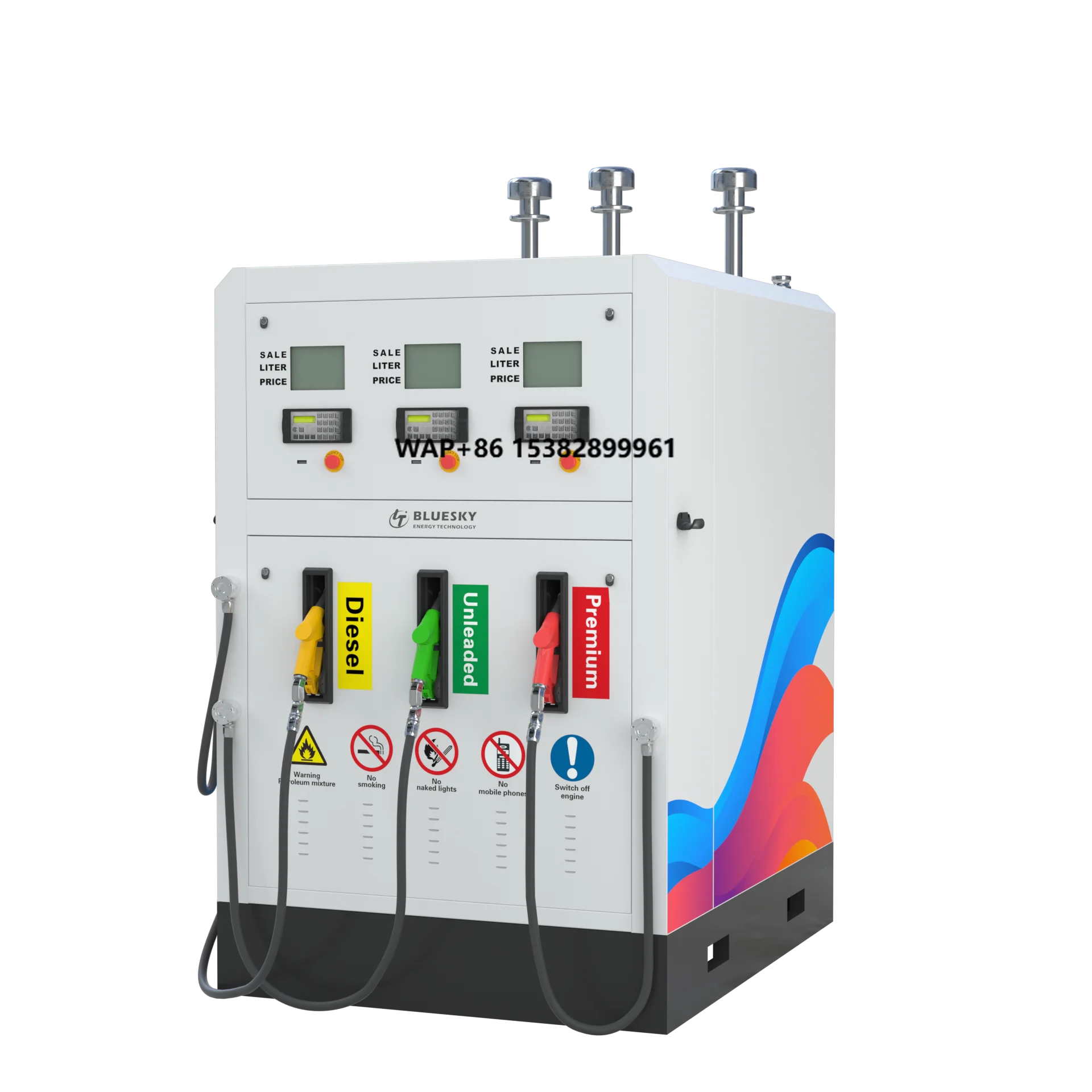 

1500 Liters 3000 Liters 6000 Liters 3 Nozzle Mini Fuel Container Portable Gas Station Petrol Station Fuel Pump Dispenser