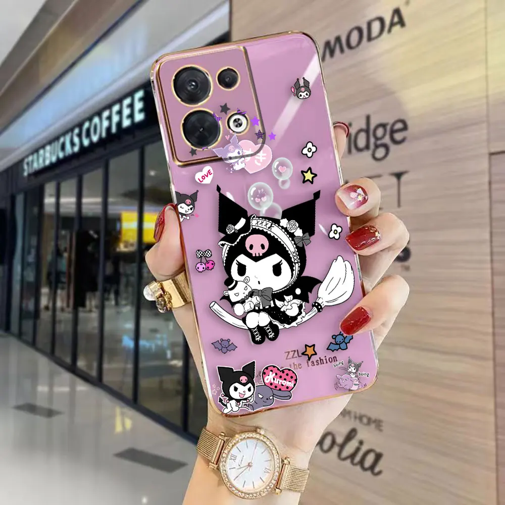 Fashion Melody Kuromi Cover Smooth E-TPU Phone Case Infinix NOTE 30 12 G96 12I 11 10 10I SMART 5 6 7 8 ZERO 20 5G PRO Case Shell image 2