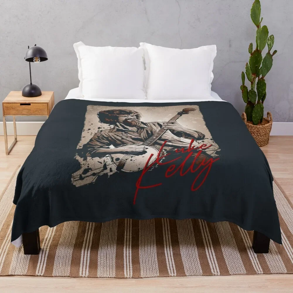 

LUKE KELLY Throw Blanket For Decorative Sofa Moving Tourist Designers Blankets